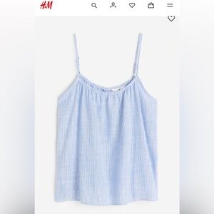 H&M striped camisole M